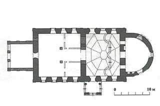 Церковь Преображения Гос­подня с. Николо-Погост. Схема храма.